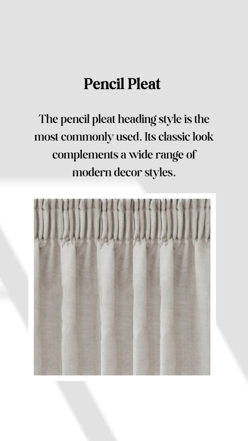 Pencil Pleat 4